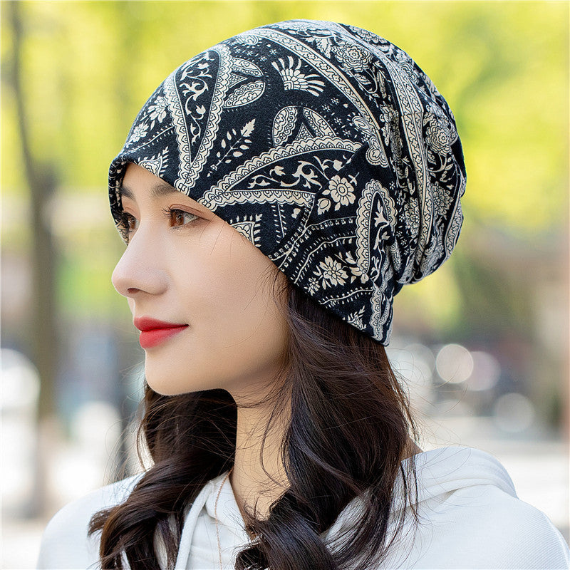 Head Ethnic Wind Series Korean Cashew Flower Bun Head Hat 5073def7 9b87 4dc6 90a2 a39d8b3a37c1