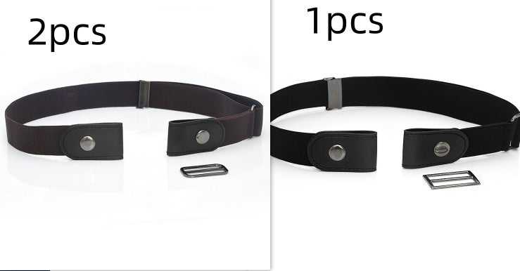 New Slim Elastic Invisible Belt Simple Lazy Belt Fat Elastic Leather 50ebb03b aa4d 4243 9835 156b86089e05