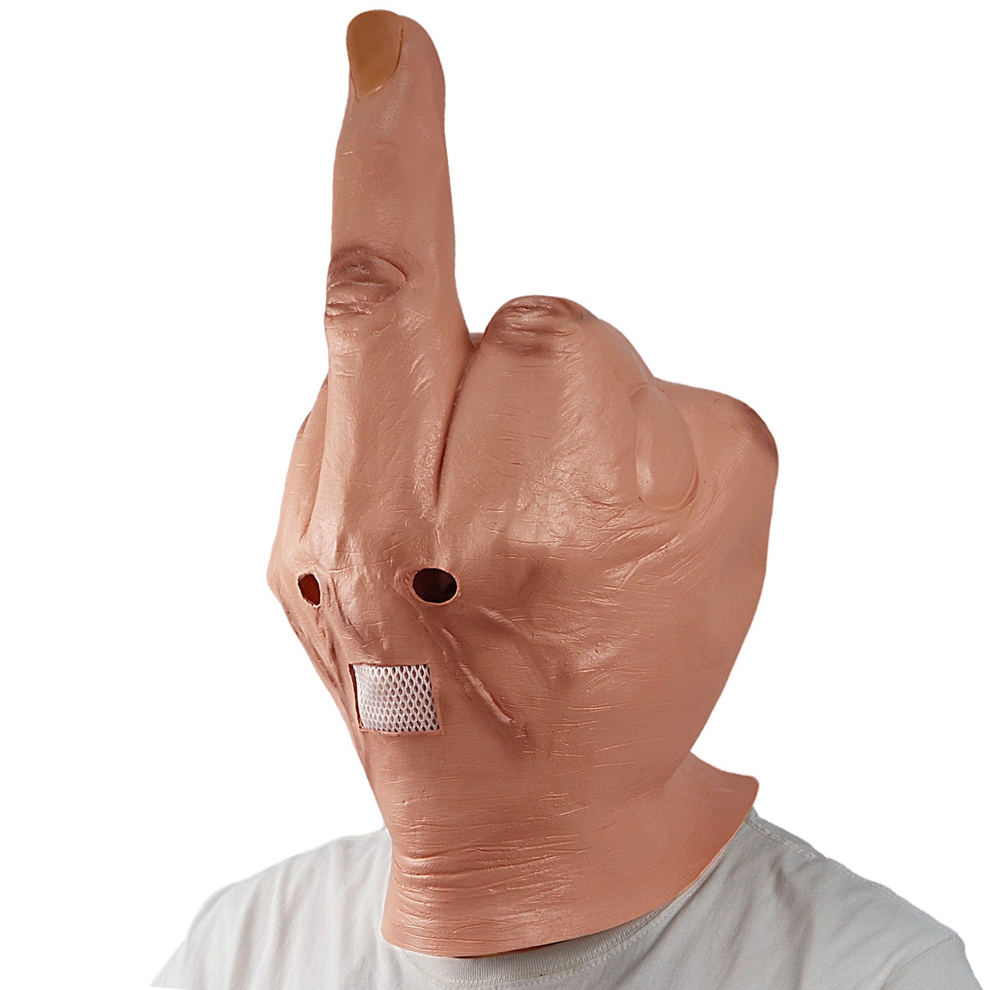Despise The Vertical Middle Finger Mask Halloween Spoof Mask Bar DJ Spoof Mask 50ec316f 4c85 4153 b9e0 44efea04bfcd