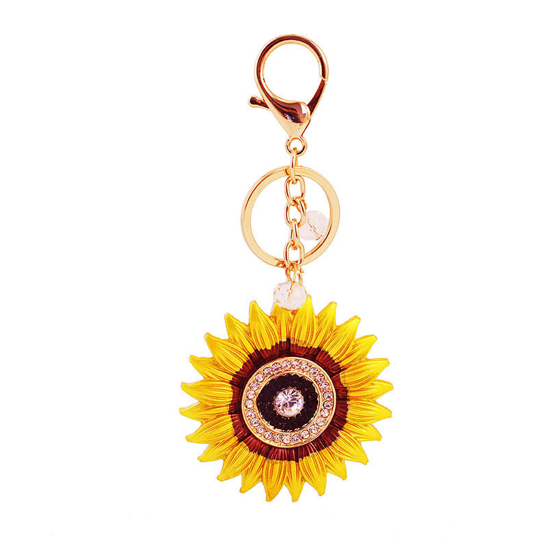 Sunflower Plant Key Chain Accessories 514c2d42 1e77 4165 b24b 1b7ebf101172