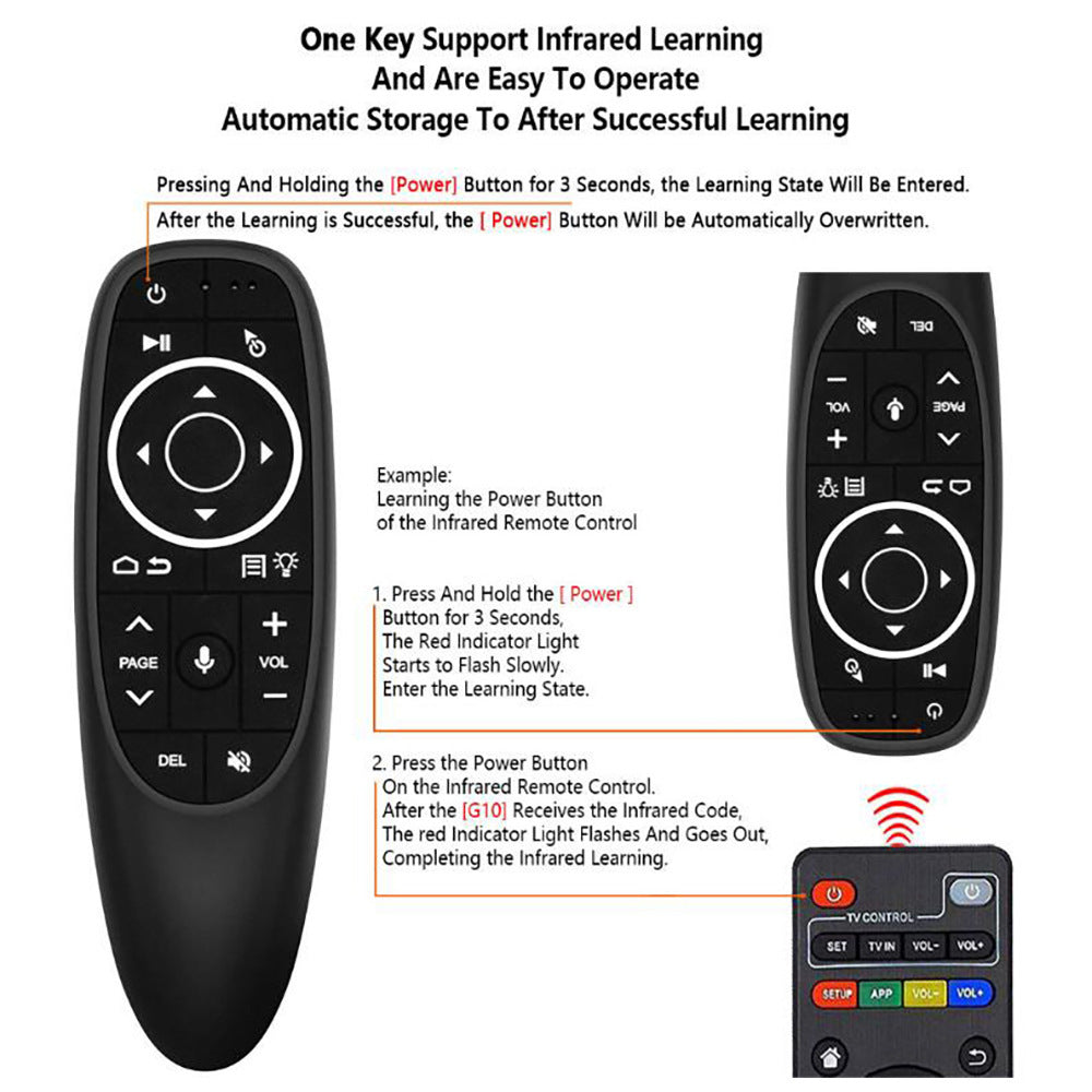 G10 G10S Intelligent voice remote control, voice flying squirrel, built-in gyroscopeG10 G10S Intelligent voice remote control