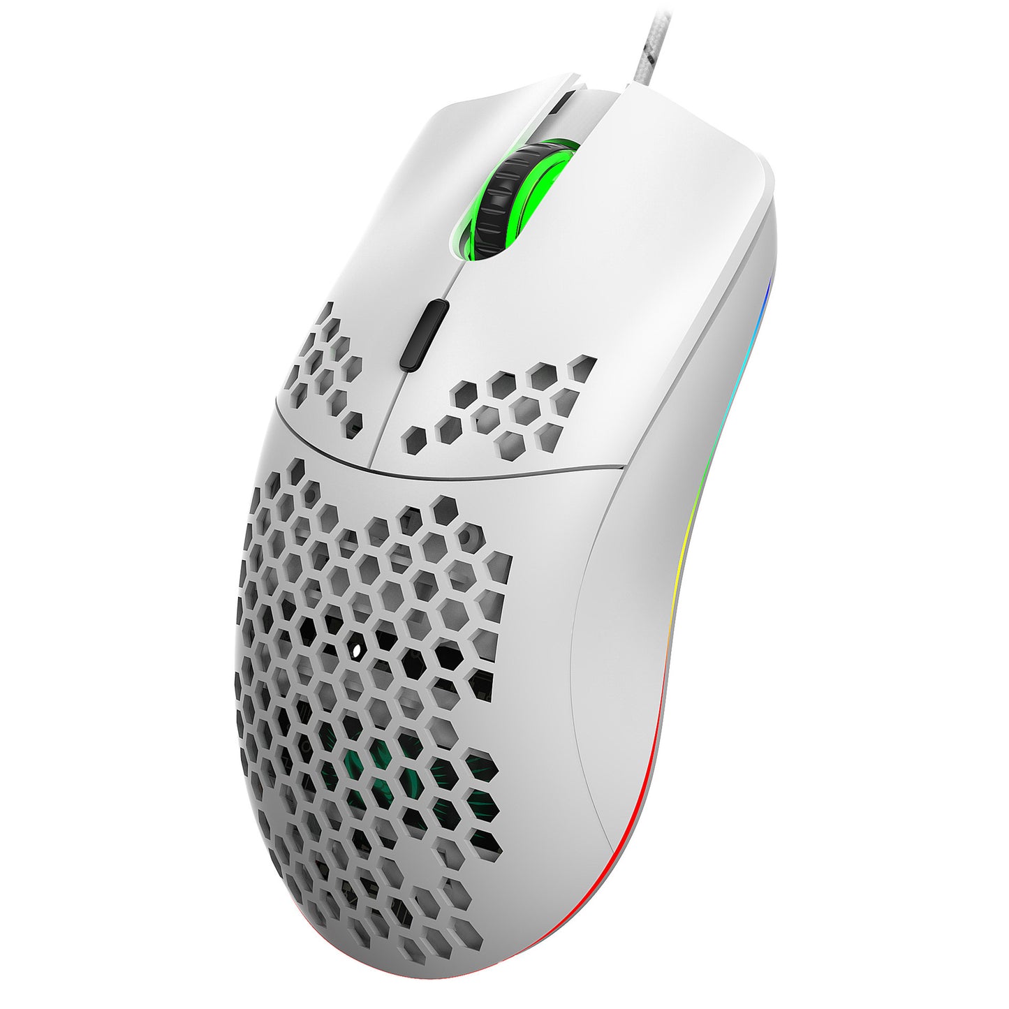 Lightweight Honeycomb Shell Hole Game Wired Mouse - 图片 8