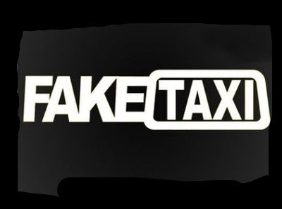 Fake Taxi Drifting Sign Funny Car Sticker 52147438 a1db 409b 8043 7754738d99d3