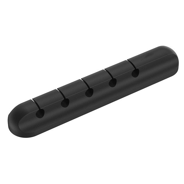 Silicone USB Cable Winder Desktop Cable Organizer Management Multipurpose Clips Cables Protector For Wired Headphones - 图片 10