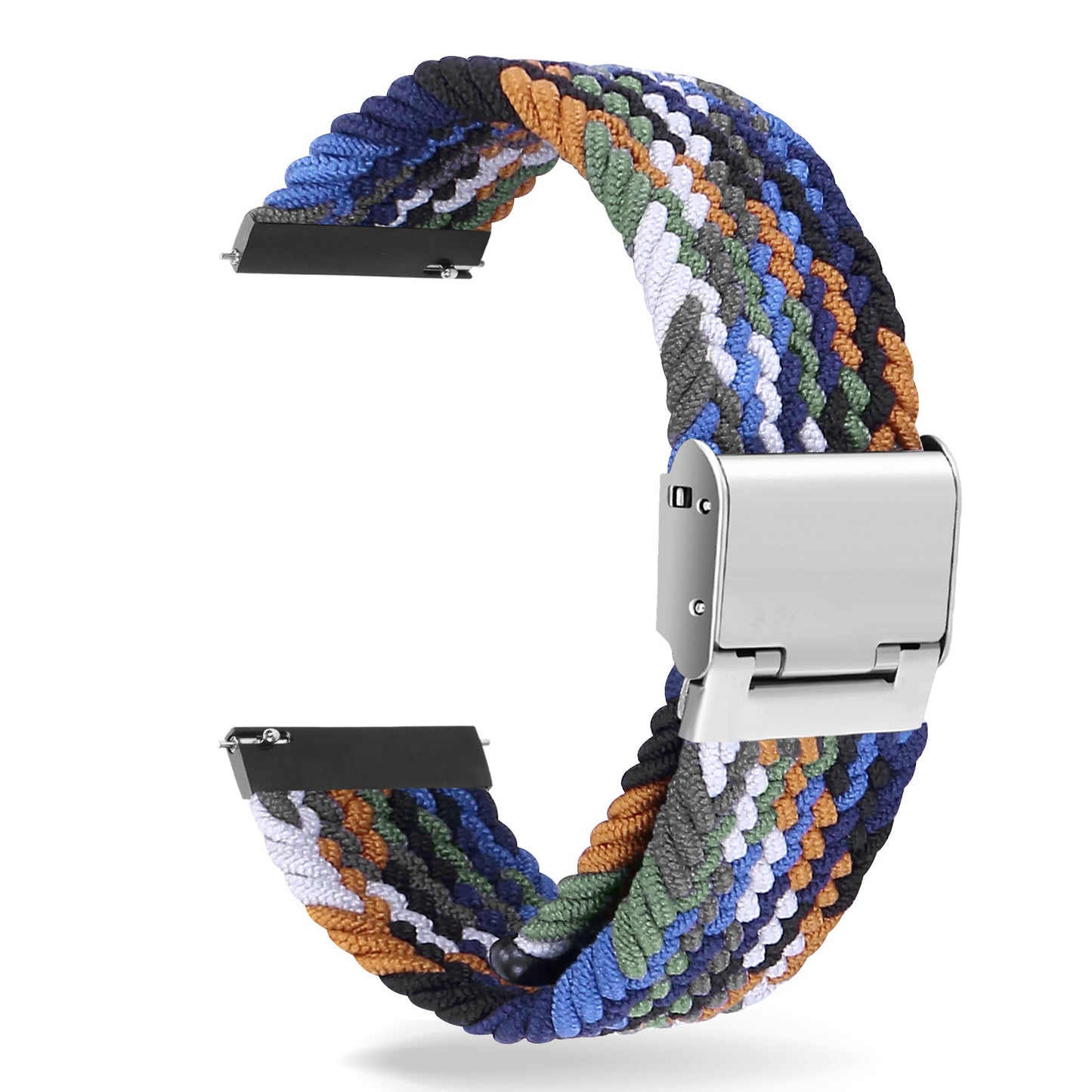 Simple Solid Color Buckle Woven Nylon Watchband 524acee0 d47c 4398 a727 d1143d9c20a3