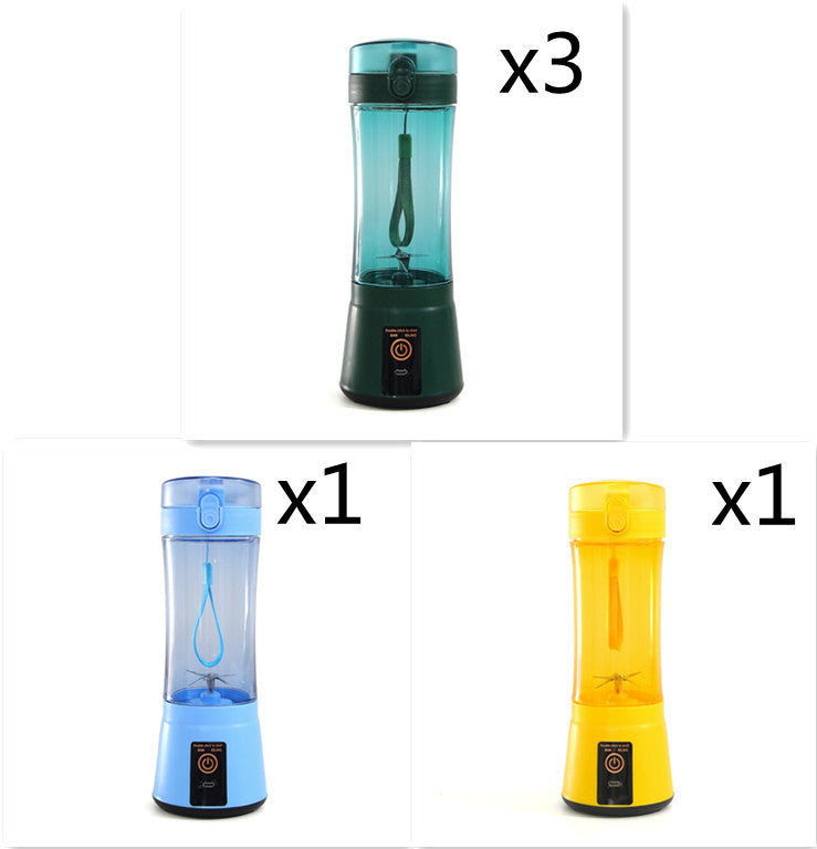 Portable Electric Fruit Juicer Wireless USB Rechargeable Mini Mixer Multifunction Summer Smoothie Blender Machine Kitchen Sup