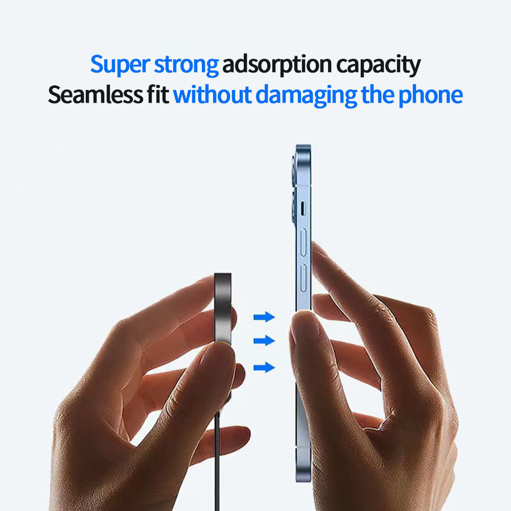 Qi2 Wireless Charger 15W Magnetic Wireless Fast Charging Is Suitable For 12-16PG Mobile Phone Models. Support Temu Us