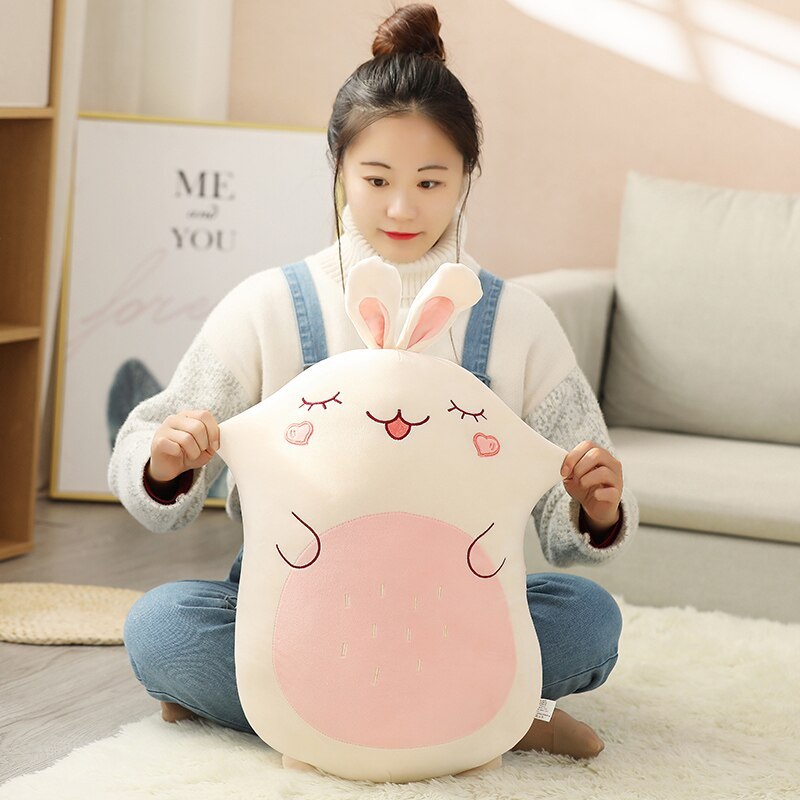 Cartoon cute animal dinosaur pig husky plush pillow cushion 535226554784