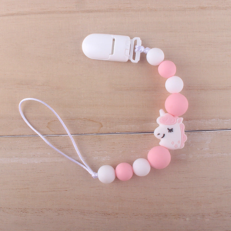Baby silicone nipple chain clip 53724210827148
