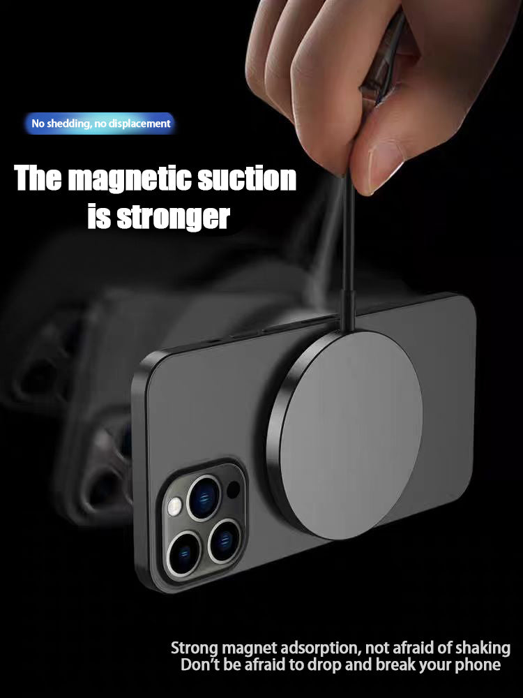 Qi2 Wireless Charger 15W Magnetic Wireless Fast Charging Is Suitable For 12-16PG Mobile Phone Models. Support Temu Us 53ae9db