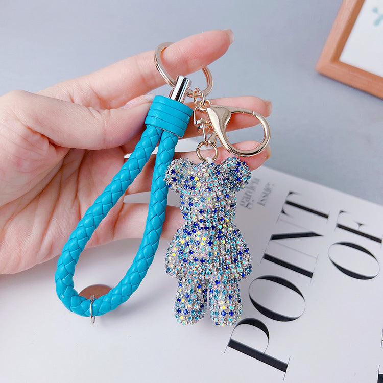 Creative Diamond Cartoon Bear Keychain 53c68a21 8335 4632 be62 c7994c8ea77d
