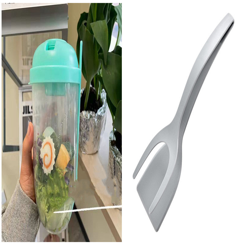 Breakfast Oatmeal Cereal Nut Yogurt Salad Cup Container Set With Fork Sauce Cup Lid Bento Food Taper Bowl Lunch Box 54067249