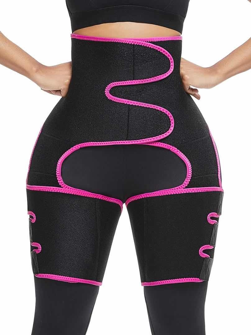 Sports Waist Belt Adjustable One-piece Girdle Leg Straps 545567663717