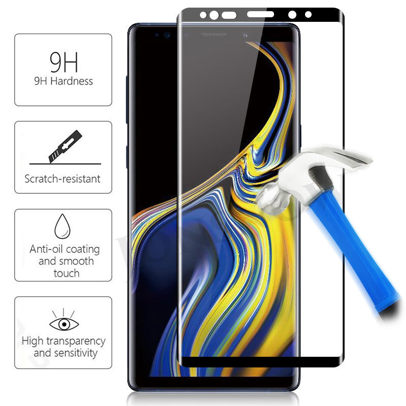 3D Anti-scratch Anti-drop Curved Tempered Glass for Samsung - 图片 4