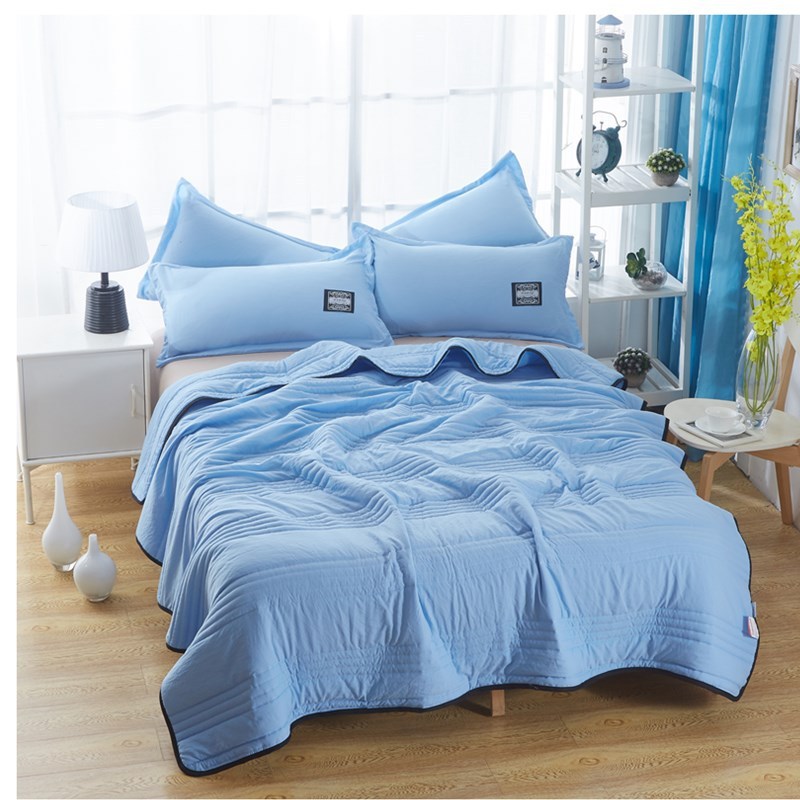 Cooling Blankets Pure Color Summer Quilt Plain Summer Cool Quilt Compressible Air-conditioning Quilt Quilt Blanket 5490454073