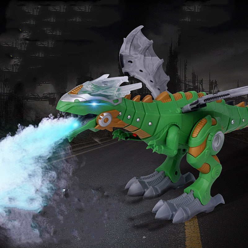 Walking Dragon Toy Fire Breathing Water Spray Dinosaur 556843869453