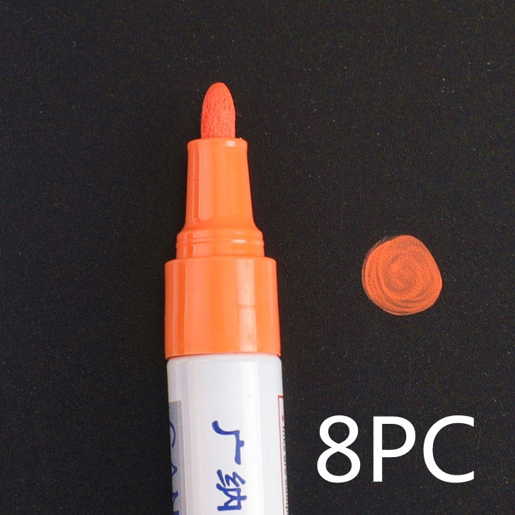Colorful Waterproof Pen Car Tyre Tire Tread CD Metal Permanent Paint 55de9c43 8f5a 4da6 9fe8 ccc693785c7e