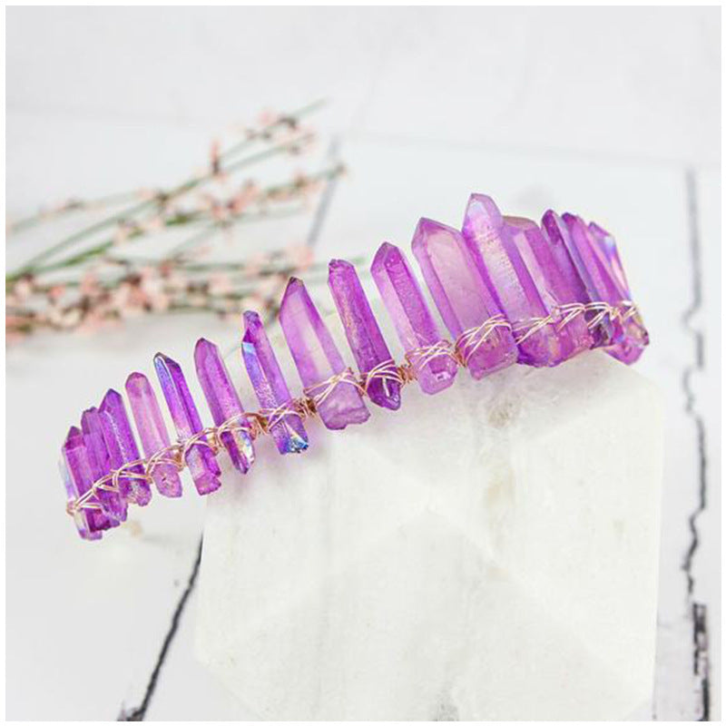 Women's Handmade Purple Crystal Headband 56096157 f5b7 47b8 ad46 d6c34dfebd2e