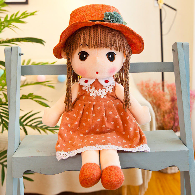Floral skirt rag doll 5610693723333