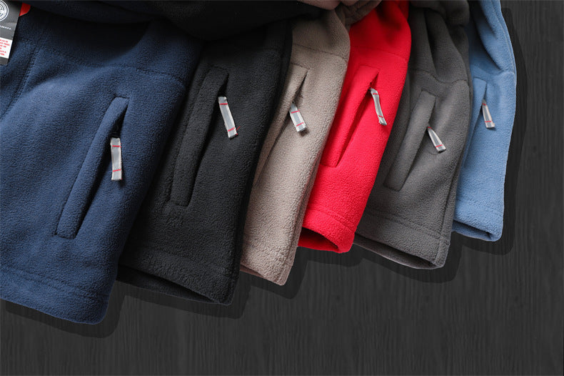 Winter Plus Size Men's Brushed Hoody