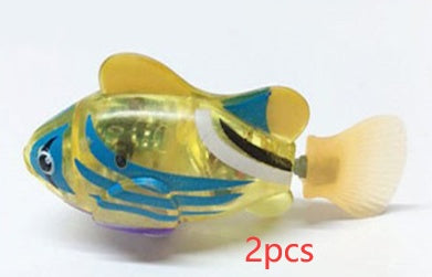 Cat Interactive Electric Fish Water Toy For Indoor Play Swimming Robot Fish Toys For Cat Dog Pet Baby Swimmer Bath Robofish T
