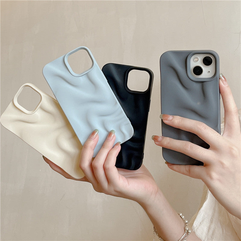 Three-dimensional Pleated Water Ripple Phone Case 57d23c04 246d 4476 a77d aac14651ee67