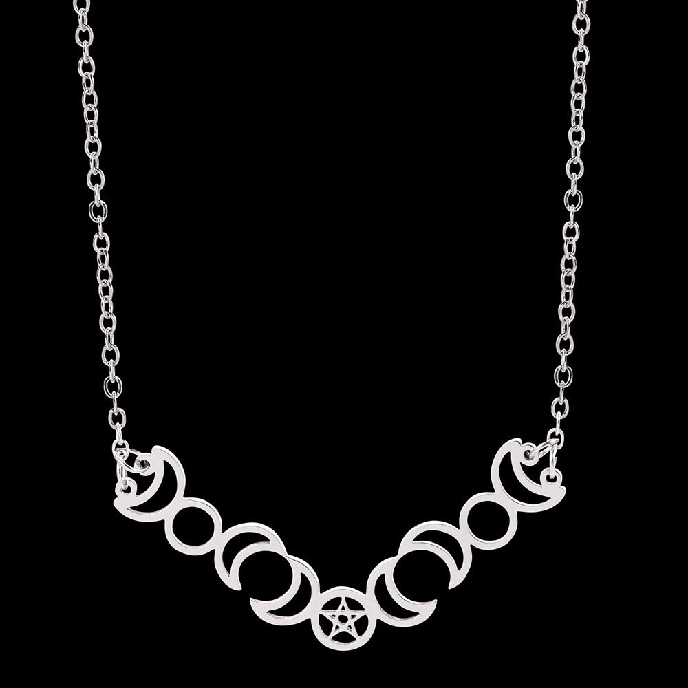 Five Pointed Star Sun Moon Necklace Multi Month Hollow Stainless Steel Pendant 57f804d2 2779 48a8 94dc d68c3e2ef837 a5bc62b9