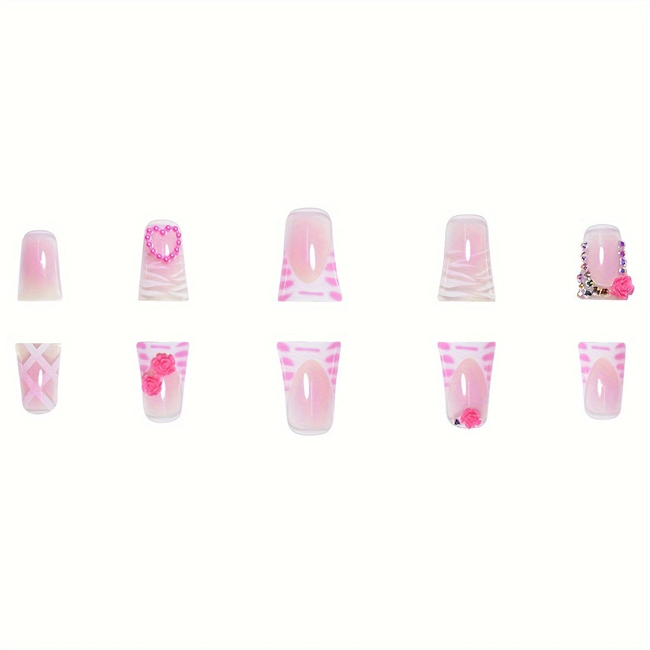 Women's Diamond In The Debris Flower Nail Art 593bde20 d459 4e05 a6ba 10501ce29078