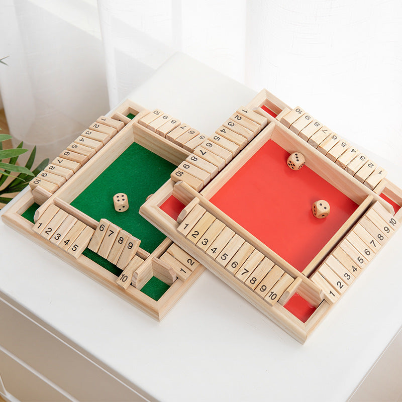 Ultimate Shut The Box Board Game 59808636879