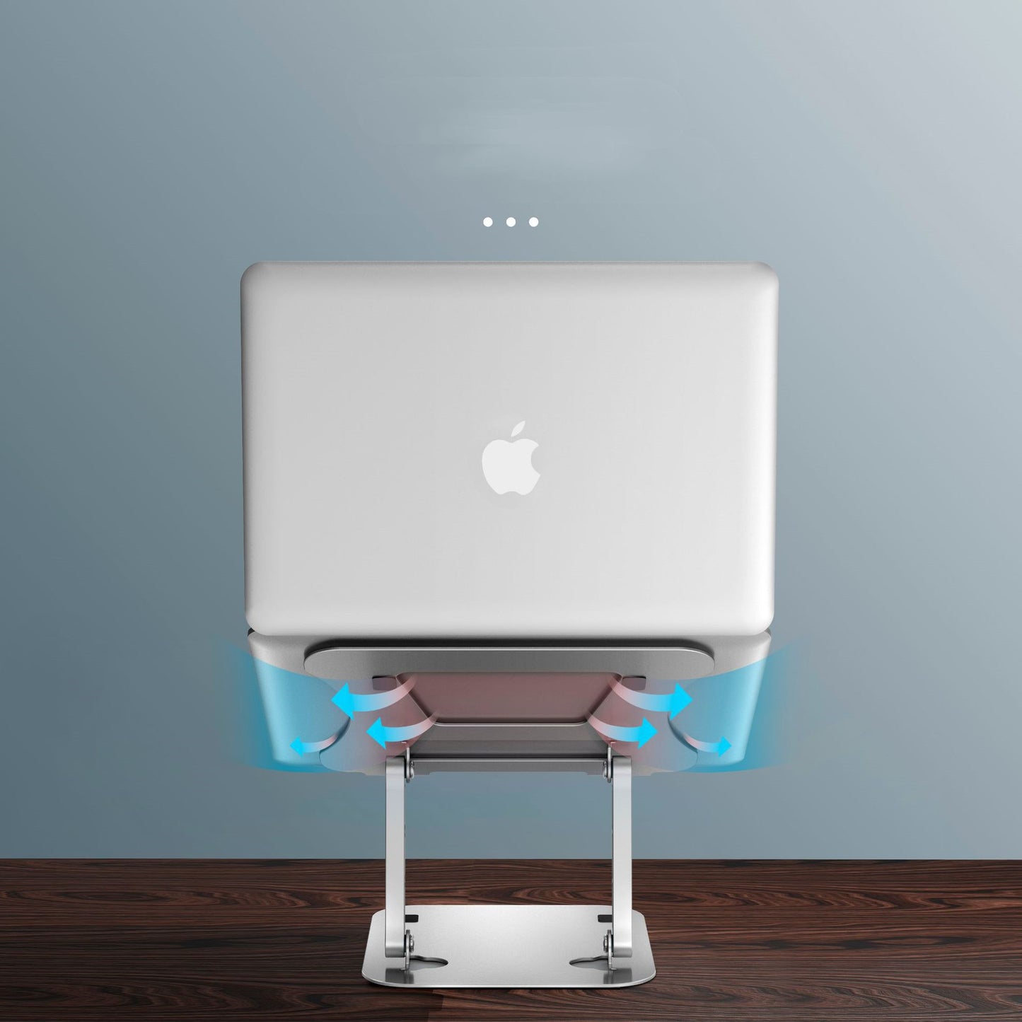 Computer Stand Laptop Aluminum Alloy Desktop Folding Portable Storage Base Can Lift Radiator - 图片 4