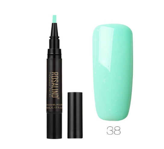 5ml Solid Color Nail Art Pen Nail Glue for Nail Art - HD Wireless Product #50