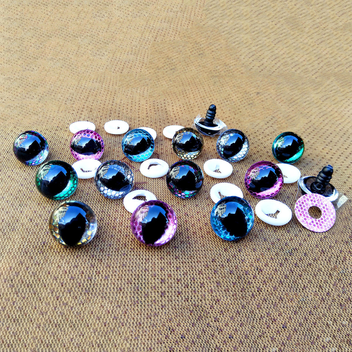 3D Resin Cat Eye Toy Doll Eyes DIY Accessories