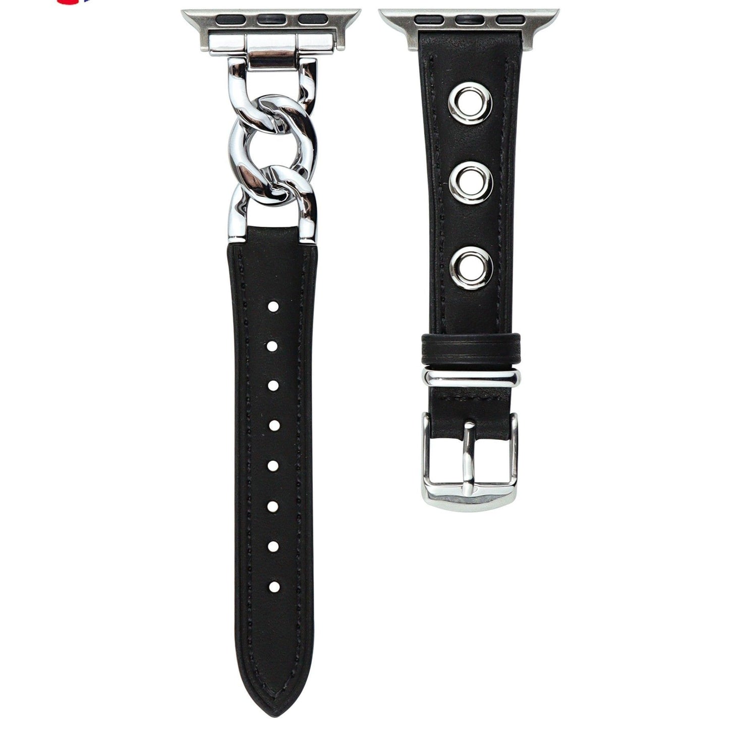 Chain Three-hole Retro Leather Leather Strap 5a428eac 1b49 494f 813f 2afda574b6ee