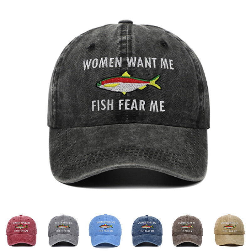 Men's And Women's All-match Embroidered E-washed Baseball Cap Outdoor Sun Protection 5a56acd2 7ff3 4b93 ade3 a1ba254b6f19