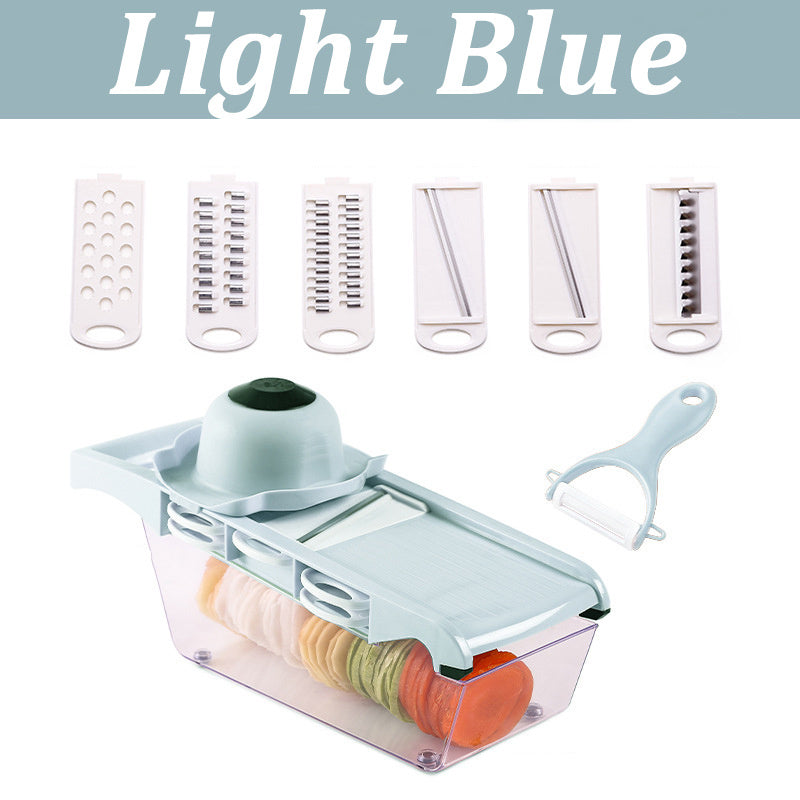 Multifunctional Vegetable Cutter Home Kitchen Slicing And Dicing Fruit Artifact 5af45e19 d677 47af 90cf 01a9ed38c570