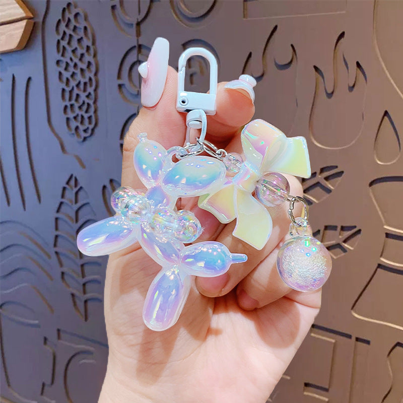 Cartoon Mobile Phone Charm Beaded Bubble Puppy Key Chain 5b376cc7 b931 4020 8d8d b30195463879
