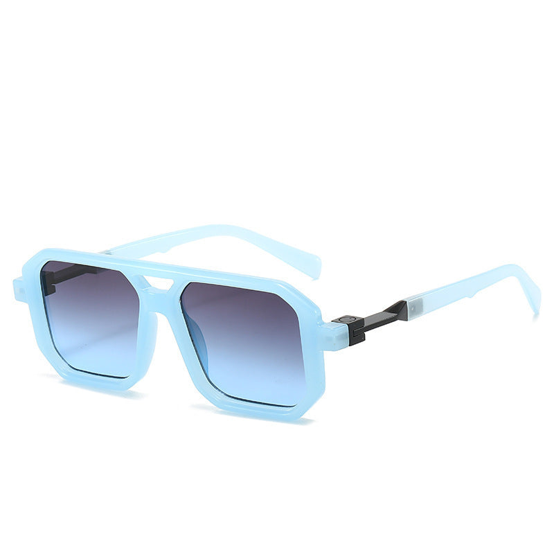 Retro Double Beam Pilot Catwalk Light Luxury Sunglasses Ins 5b49520b 3ee3 4ba0 9951 0b5e6de22f83