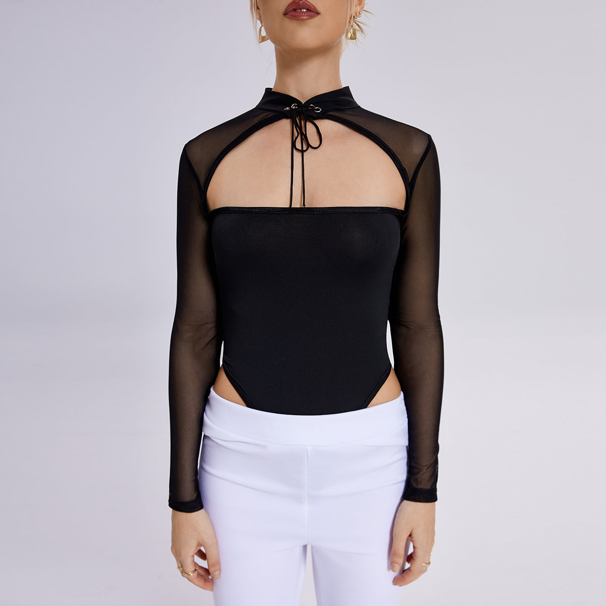2023 New Sexy Network Gauze Nightclub Body Clothes - HD Wireless Product #7