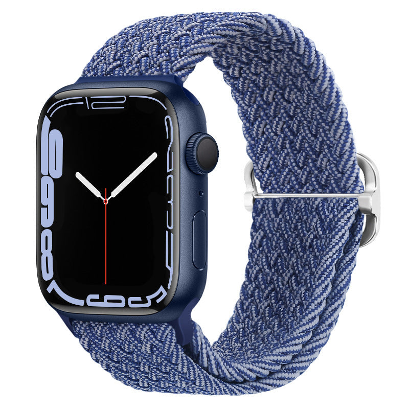 Double Loop Nylon Loop Woven Rainbow Watch Strap 5bde5d2d bf3e 459a 8bc0 6d0f92132900