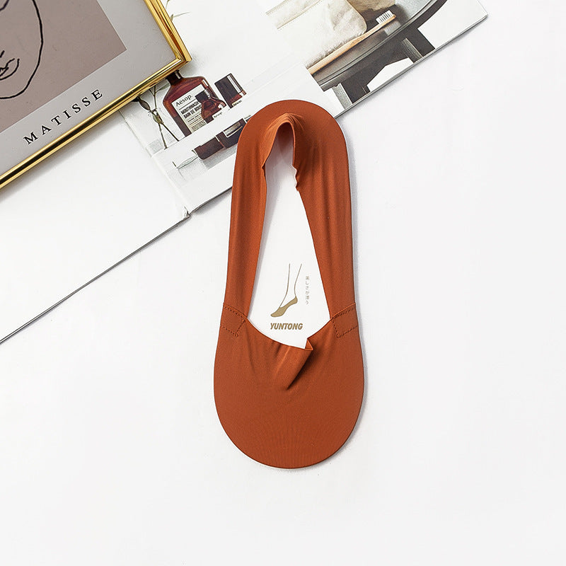 Ice Silk Socks Women's Boat Socks Summer Thin Cotton Bottom 5c057c24 0961 4f63 9ac3 a53a2727ac33