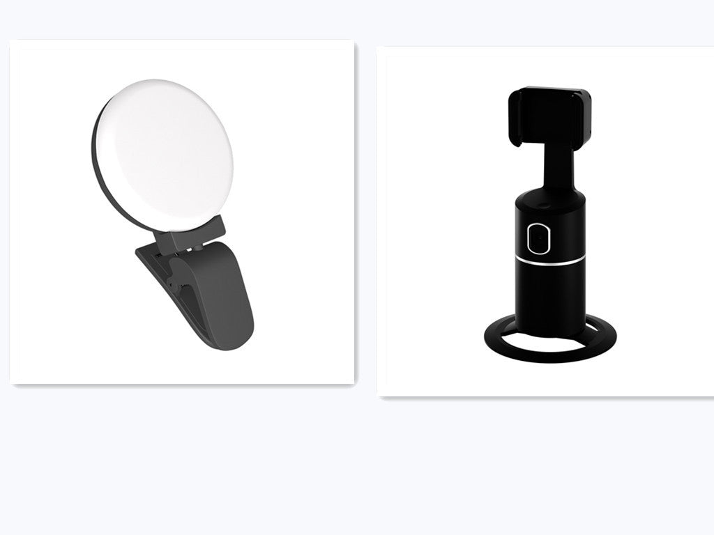 Smart Face Recognition Tracking PTZ Mobile Phone Stand Anchor Live Broadcast Stand - 图片 22