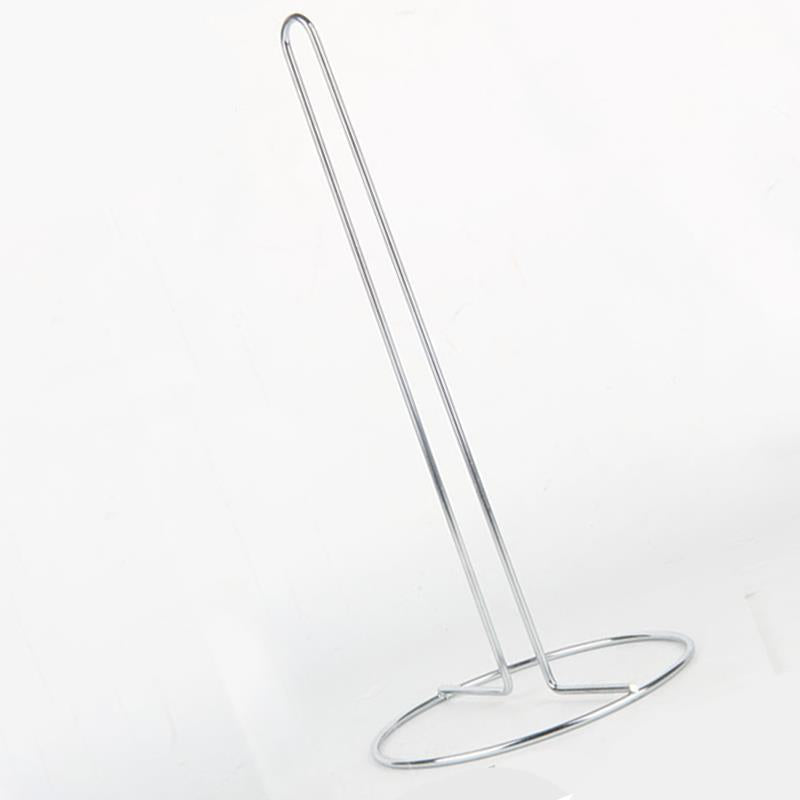 Wrought iron vertical tissue holder