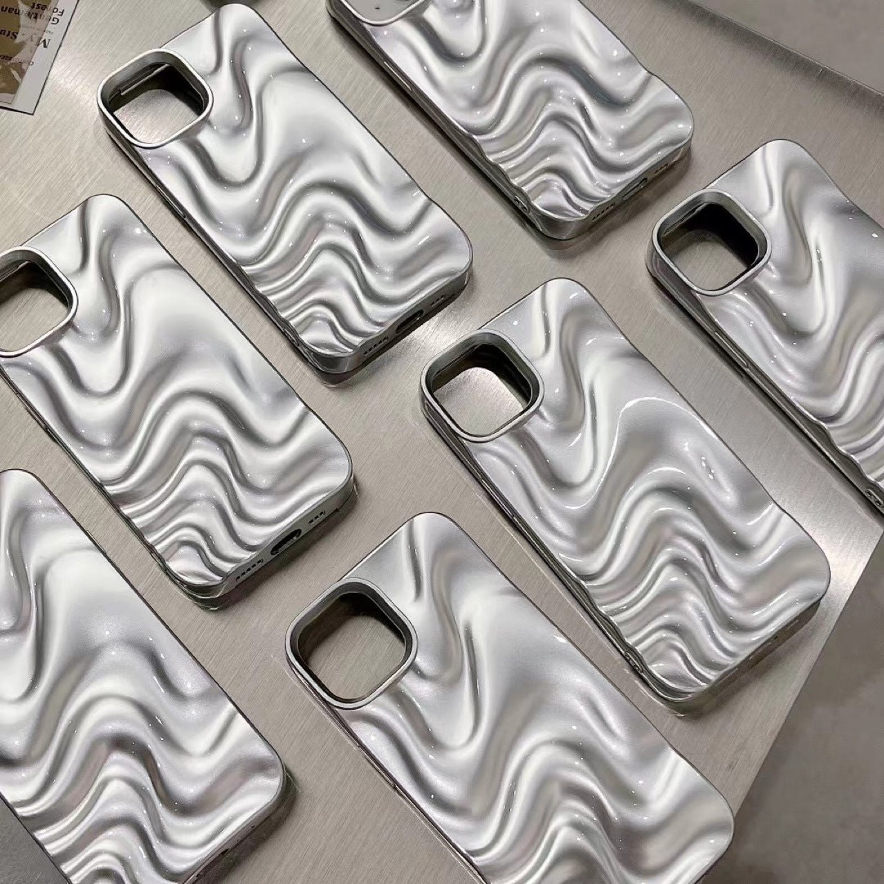 Three-dimensional Pleated Water Ripple Phone Case 5d1750fe 2ac9 4999 a796 e9d92927eada