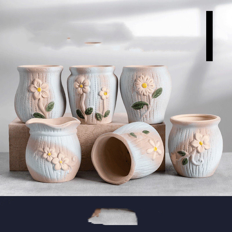 Ceramic Creative Indoor Succulent Plant Pots