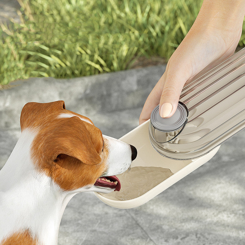 2 In 1 Pet Water Cup Segment Design Green Dog Walking Portable Drinking Cup Dog Feeding Supplies Pet Supplies Dog Walking Water Feeder Pets Products - HD Wireless Product #2