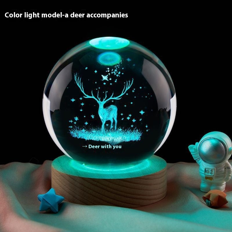 Moon Small Night Lamp Decoration Creative Crystal Ball 5d8ba170 214e 461b b5cd 52520a05b41d trans