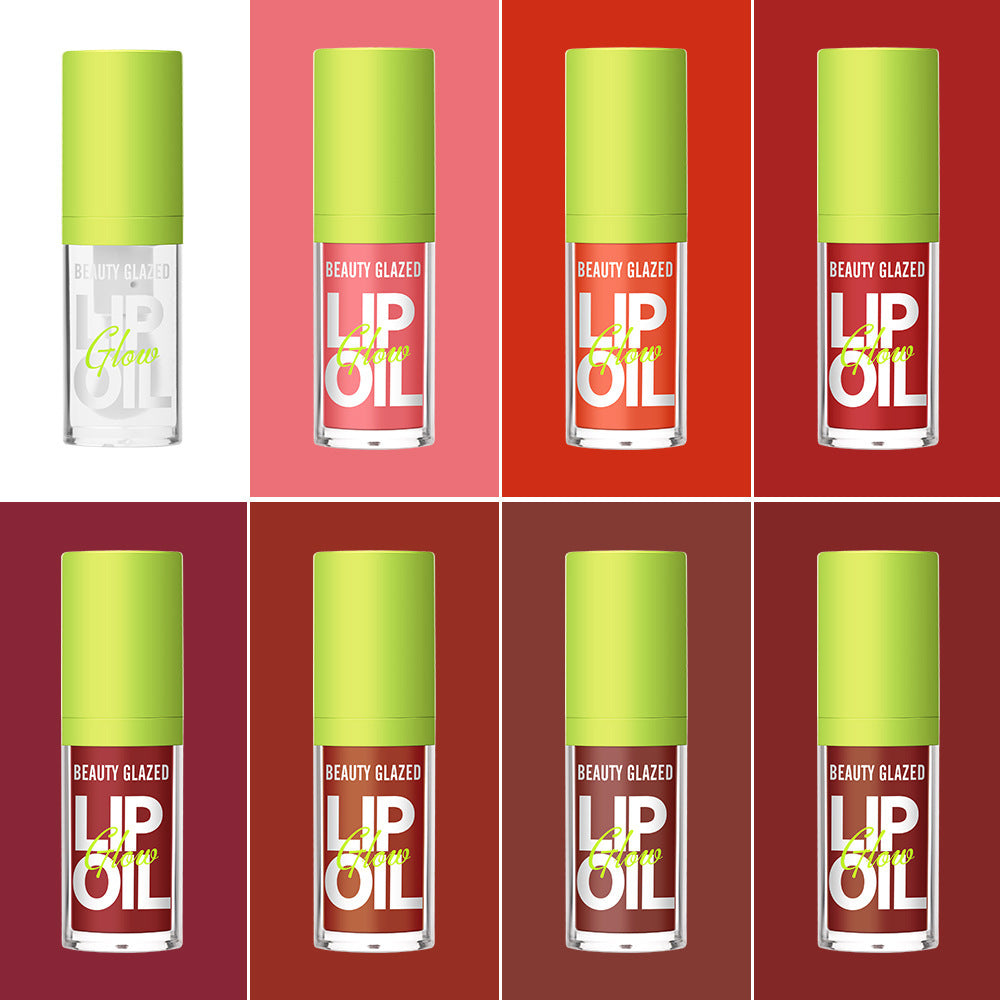 Moisturizing And Nourishing Lip Lacquer Transparent Oil Doodle Glass