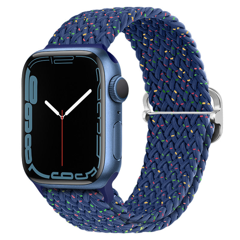 Double Loop Nylon Loop Woven Rainbow Watch Strap 5e86e13b 3d5a 48b3 ae8f 92042061c248