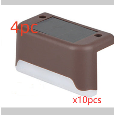 Solar Light 1Led Wall Light Outdoor Garden Wall Light Fence Light Waterproof Landscape Courtyard Solar Ladder Light 5ede2586