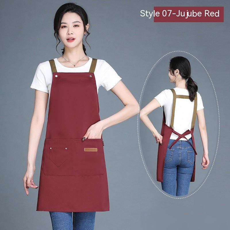 Women's Wear-resistant Stain-resistant Breathable Waterproof Apron 5f32c570 5da7 4050 8171 61b67185d337 trans